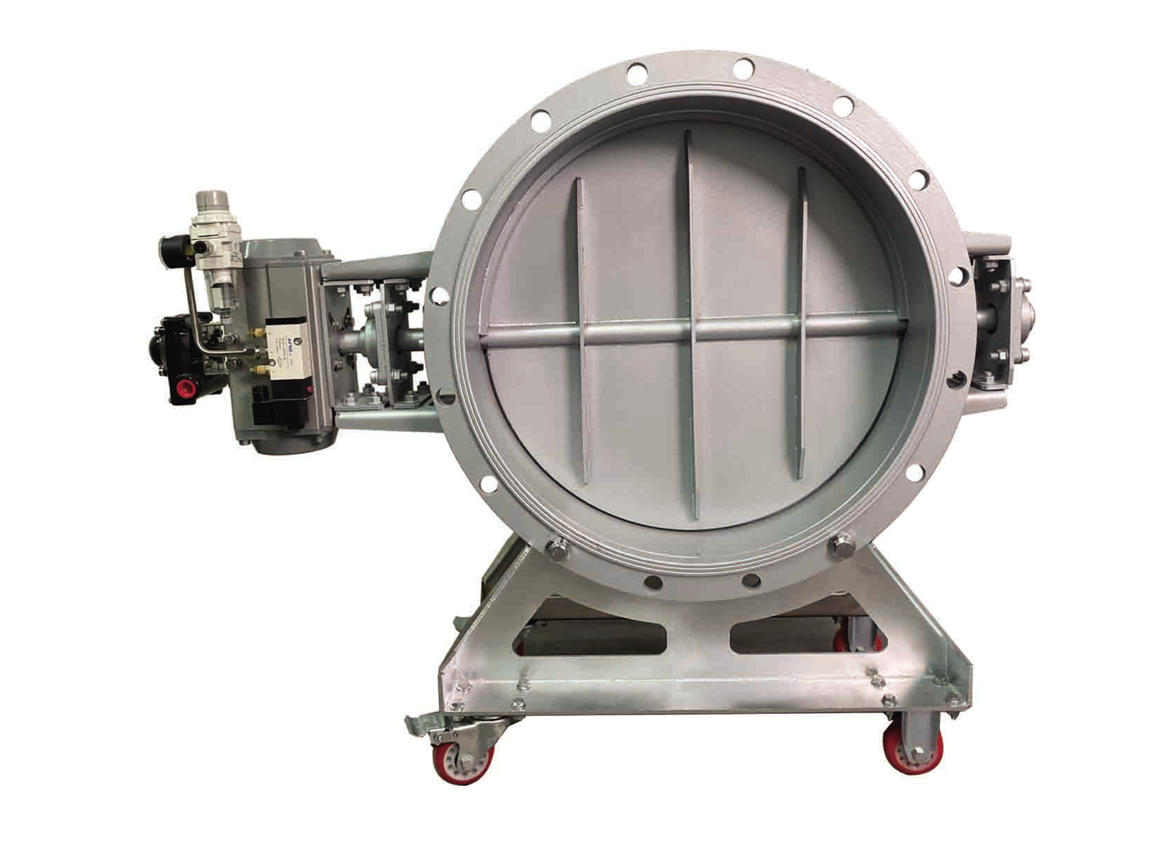 氣動(dòng)單板閥